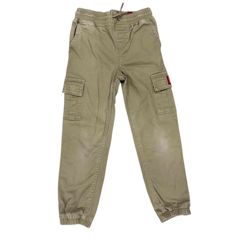 (B) Levi’s Khaki Jogger Pants (Boys)